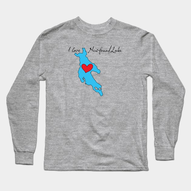 I love Newfound Lake Long Sleeve T-Shirt by Ski Classic NH